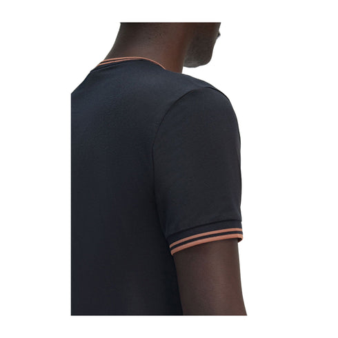 Fred Perry T-shirt T-shirt Uomo Twin Tipped doppia righe S P25 - FRED PERRYM1588 - Y31 - S - Francavilla Moda